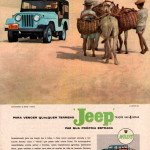 JEEP WILLYS anúncio 1960 jws