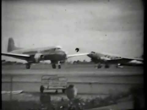 O Aeroporto Afonso Pena de Curitiba nos anos 1950 O Aeroporto Afonso Pena de Curitiba nos anos 1950