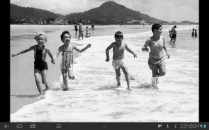 Caiobá praia brava crianças anos 1970 jws