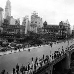 sp são paulo viaduto do chá em 1950 –