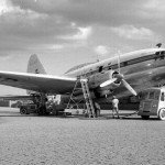 aviação —— Aeroporto de Congonhas em São Paulo na déc 50.