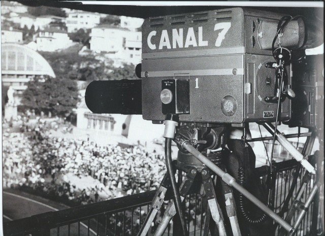 tv canal 7 record sp no Pacaembu anos 1960 aprox