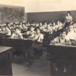 alunos-antiga-Sala-de-aula-típica-no-Brasil-sem-identificação-e-data.-1