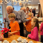 Heinz Herwig comemorando aniversário em família