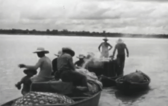 A Floresta Amazônica filmada em 1949